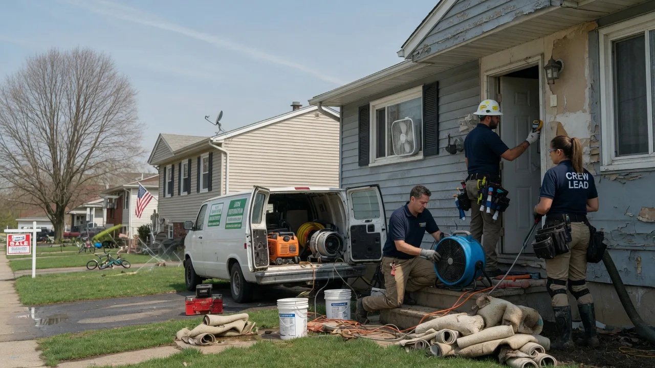 Flood Cleanup in Young America, IN near me